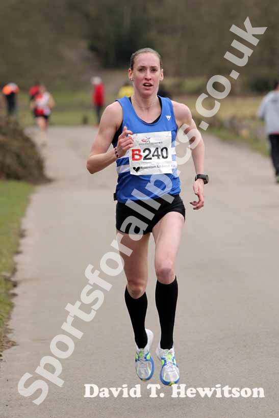 Laura Weightman (Morpeth) ran the fastest leg during the Northern Championships within the National Womens 6 Stage Relay.